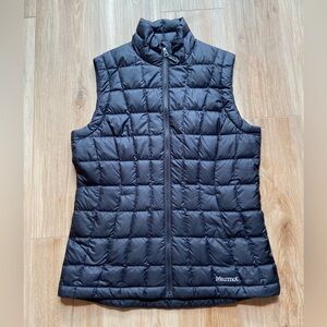 Marmot Women’s Black Vest Jacket Size Medium